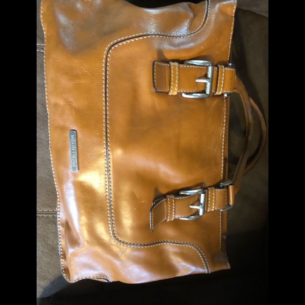 MK Michael Kors Vintage leather purse xl